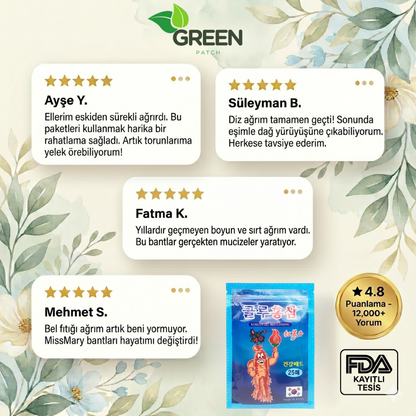 GreenPatch-Gut ve Ağrı Bandı