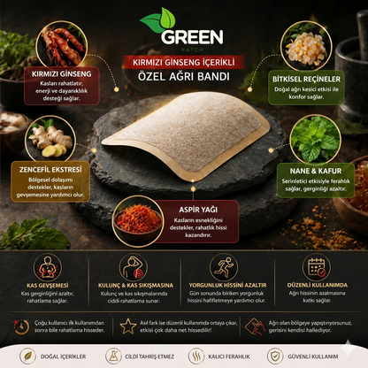 GreenPatch-Gut ve Ağrı Bandı